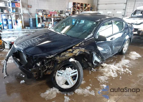 2013 Dodge Avenger Se V6 from USA, damaged, VIN 1C3CDZAG0DN596435